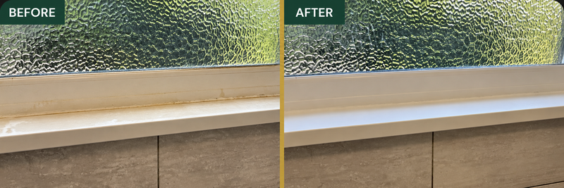 Window Sill & Glass Cleaning