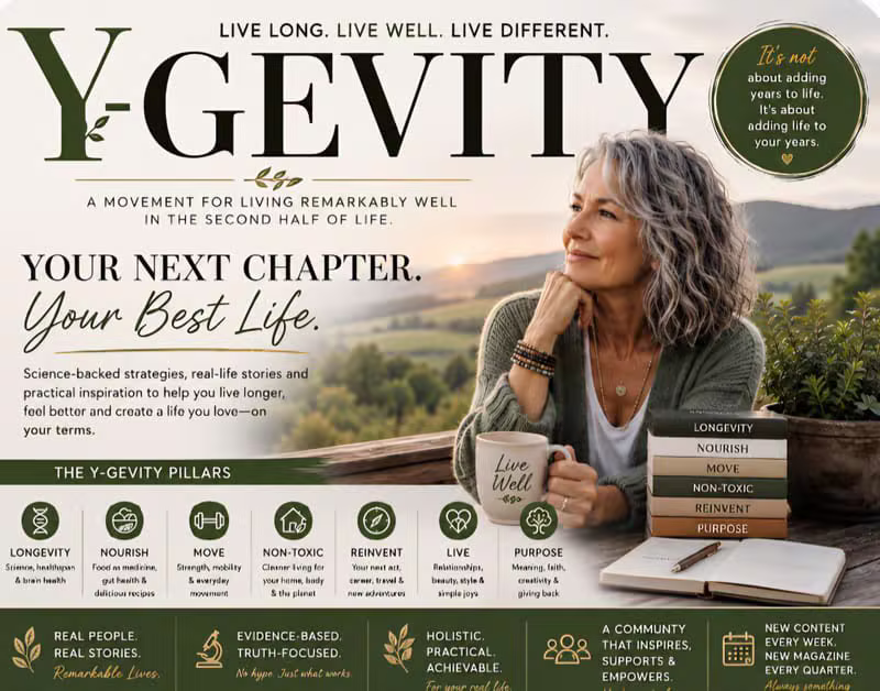 Y-Gevity Magazine Cover