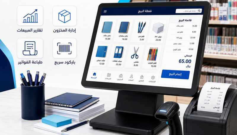 حلول إدارة المحلات والتجزئة