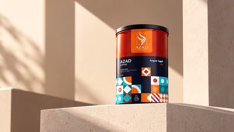 Azad Coffee closing visual
