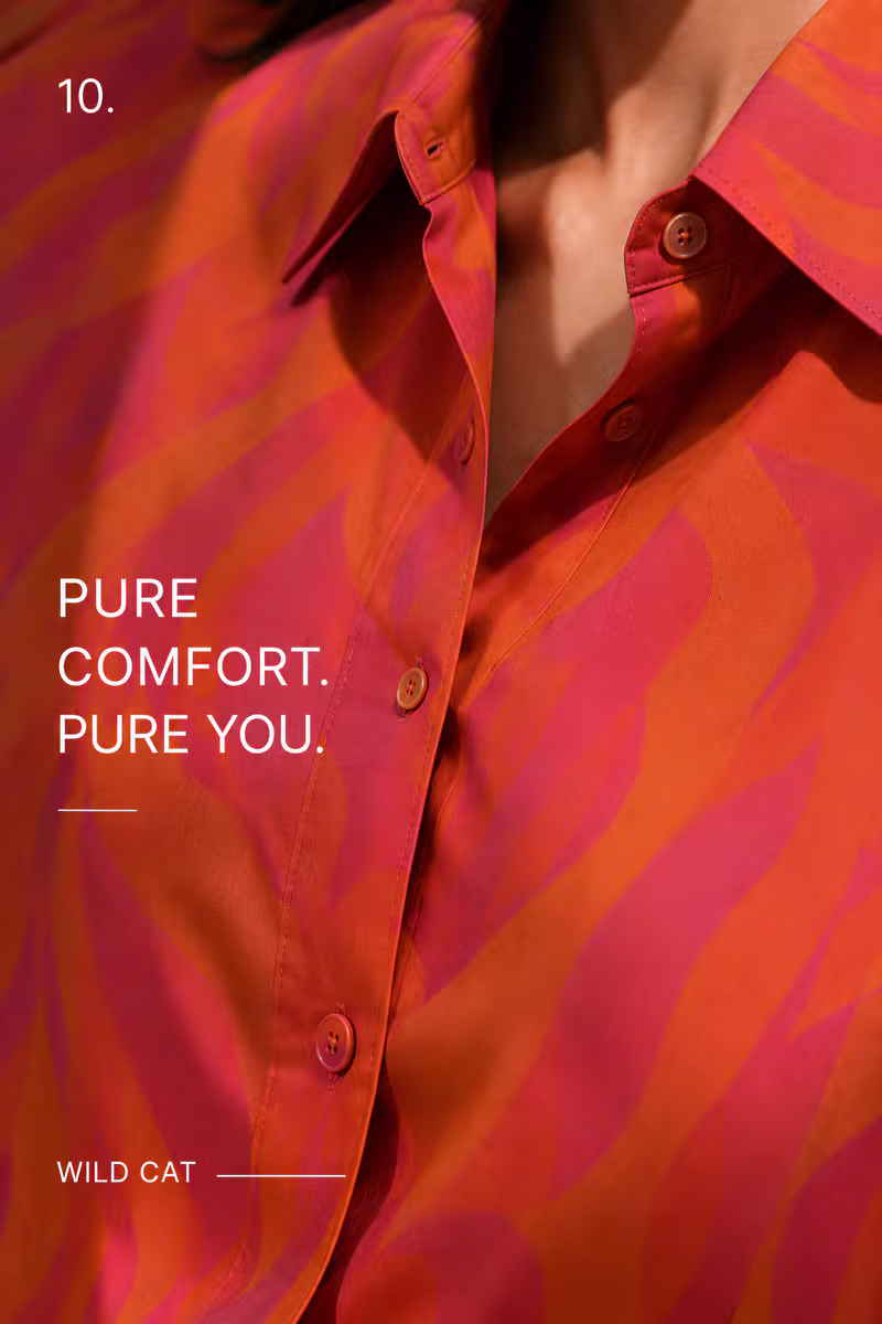 Wild Cat campaign visual — Pure Comfort