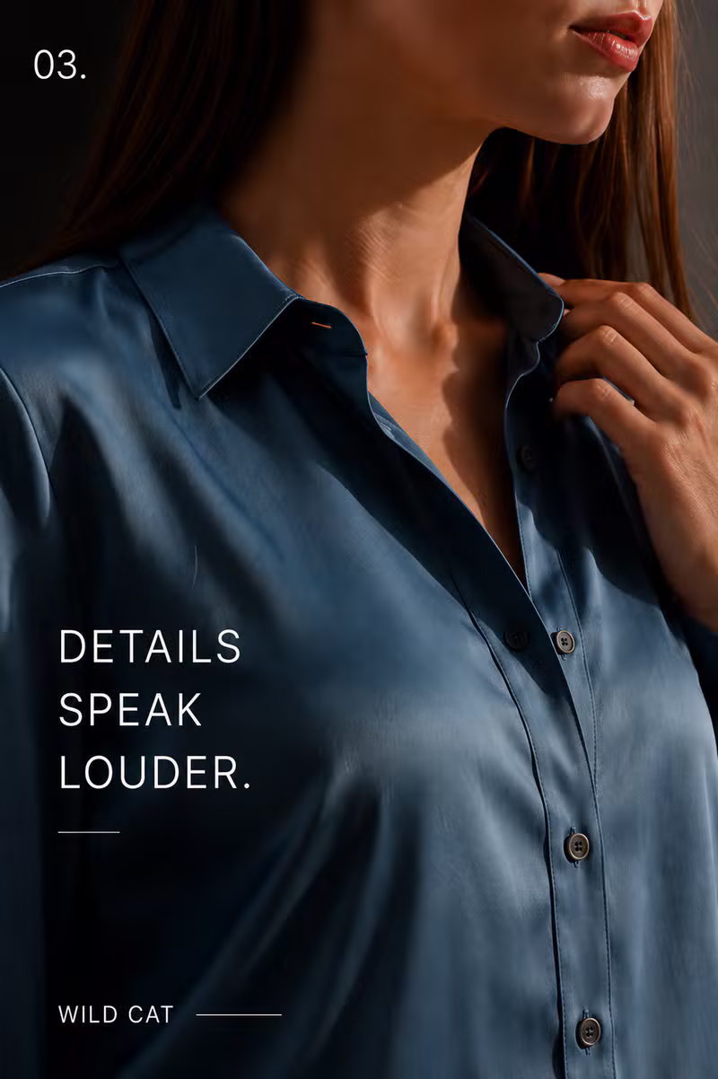 Wild Cat campaign visual — Details Speak Louder