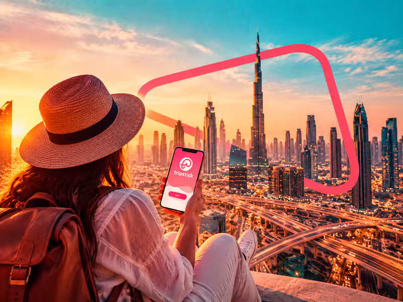Tripstik tourism campaign Dubai by DMA Agency