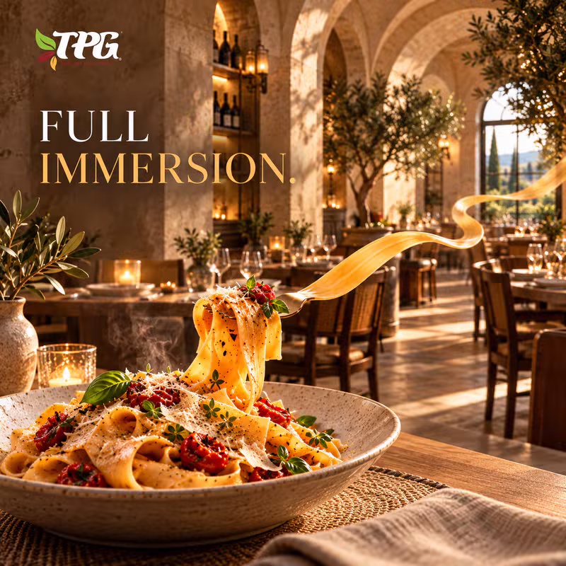 TPG — Full Immersion key visual