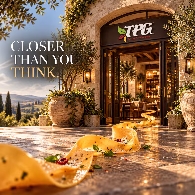 TPG — Closer Than You Think key visual