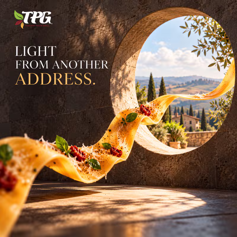 TPG — Light From Another Address key visual