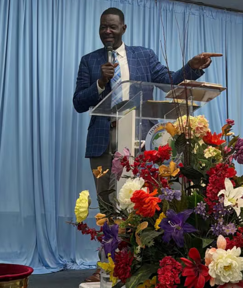 Pastor K. Gabriel Sie preaching