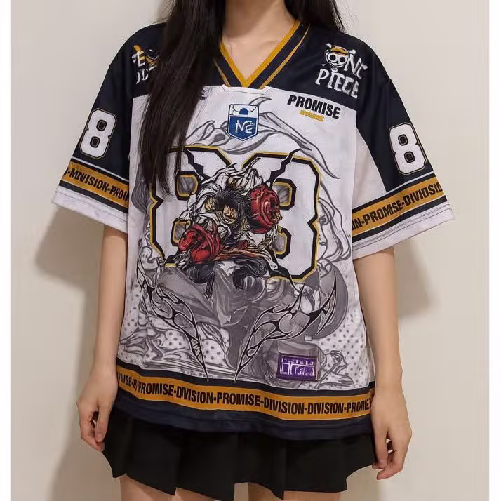 Albaaits kaos jersey black 68 oversize retro boxy shirt streetwear vintage detail 3