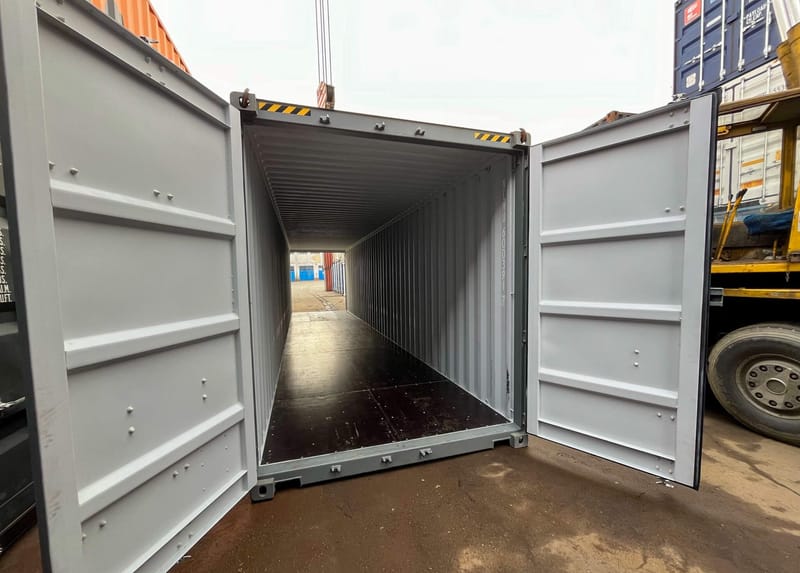 Contenedor de 40 pies High Cube de doble puerta détail 4