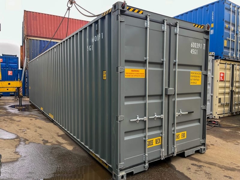 Contenedor de 40 pies High Cube de doble puerta détail 1