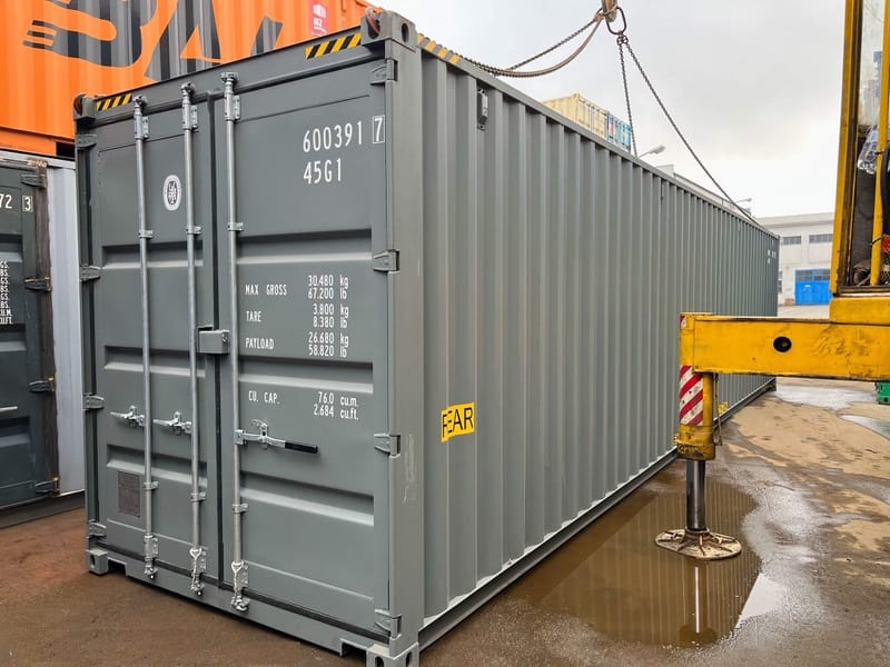 Contenedor de 40 pies High Cube de doble puerta détail 2