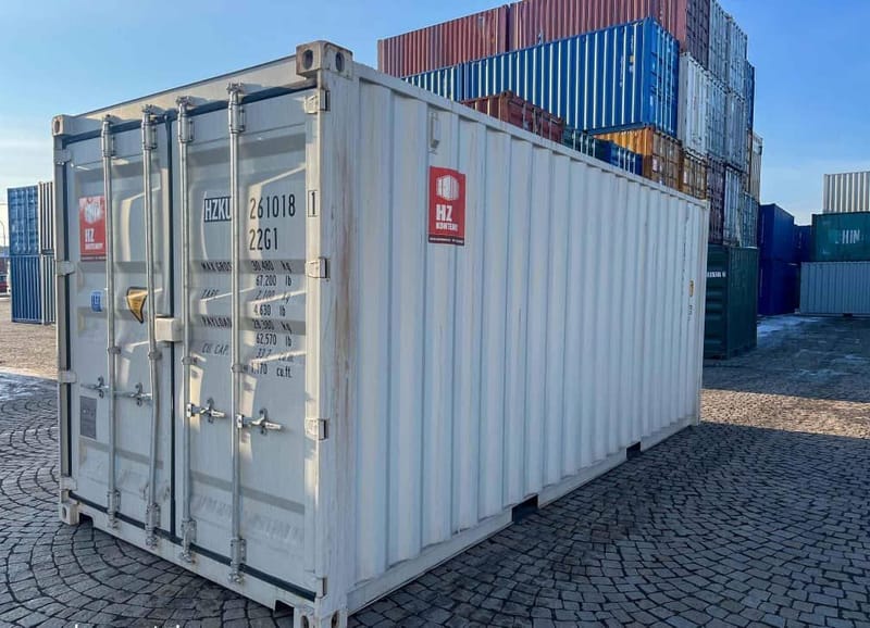 Contenedor marítimo de almacenamiento 20 pies – 6 m – IICL 6