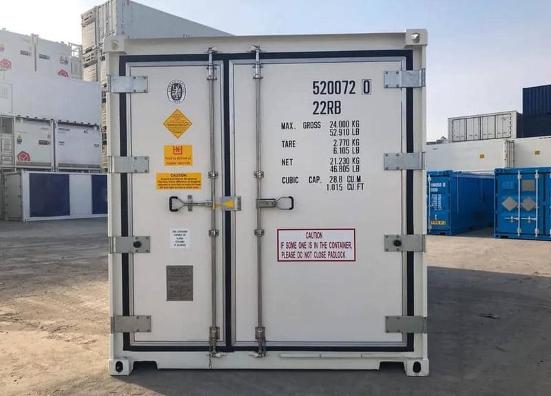 Contenedor frigorífico Reefer 20 pies One-Way – IICL 6 détail 2