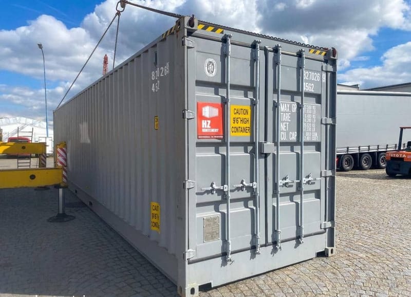 Contenedor marítimo 40 pies High Cube Open Side – 40’ HCSD détail 2