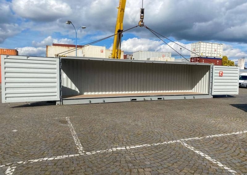 Contenedor marítimo 40 pies High Cube Open Side – 40’ HCSD détail 4