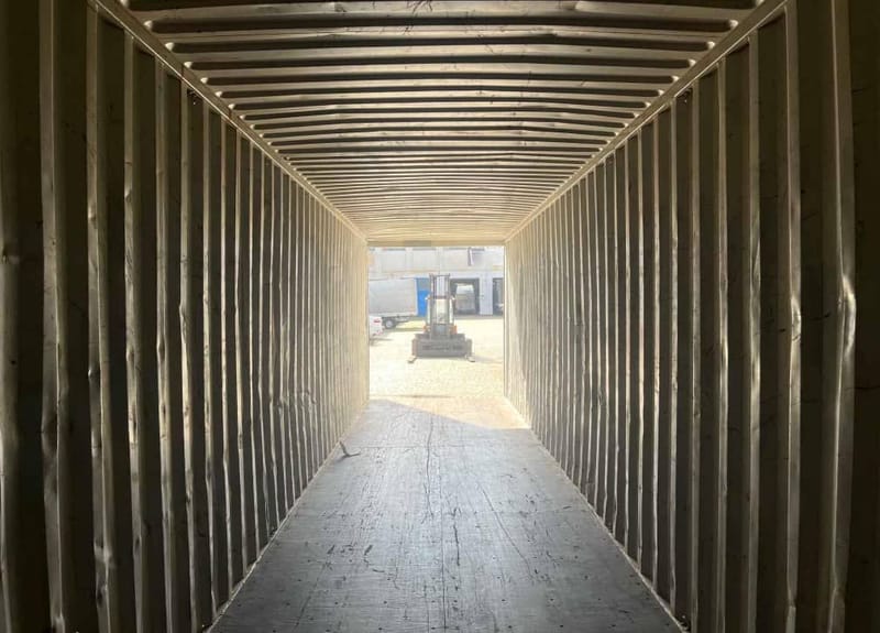 Contenedor marítimo usado 40’ High Cube CW – HZKU 400 087-3 détail 7