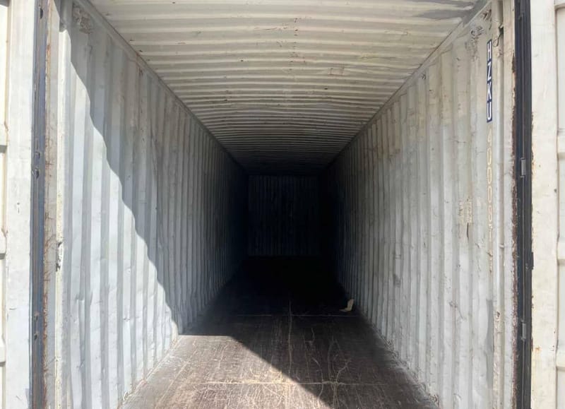 Contenedor marítimo usado 40’ High Cube CW – HZKU 400 087-3 détail 9