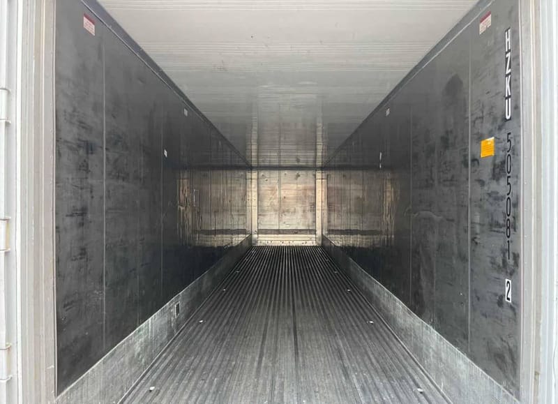 Contenedor marítimo aislado 40’ High Cube CW – HZKU 505 081-2 détail 11