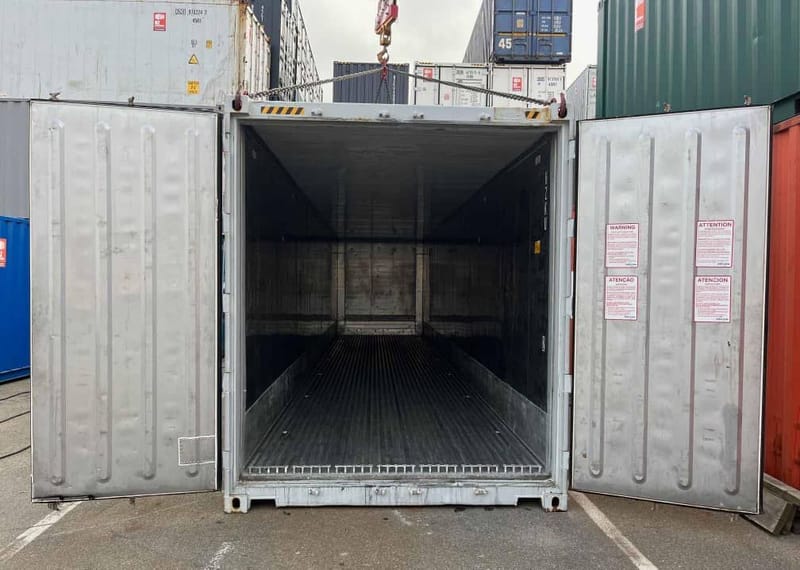 Contenedor marítimo aislado 40’ High Cube CW – HZKU 505 081-2 détail 7