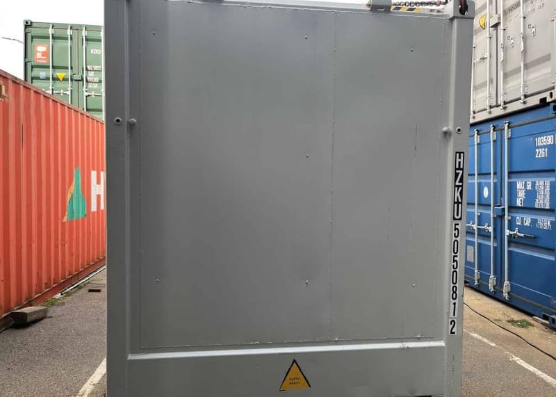 Contenedor marítimo aislado 40’ High Cube CW – HZKU 505 081-2 détail 6