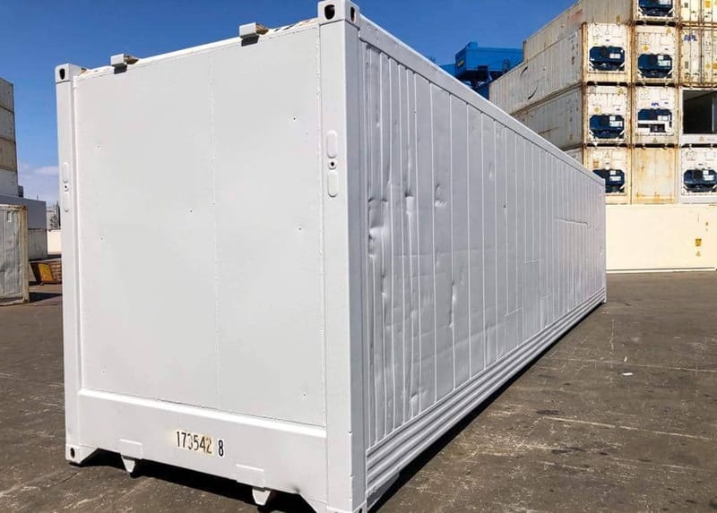 Contenedor marítimo aislado 40’ High Cube – Usado détail 1
