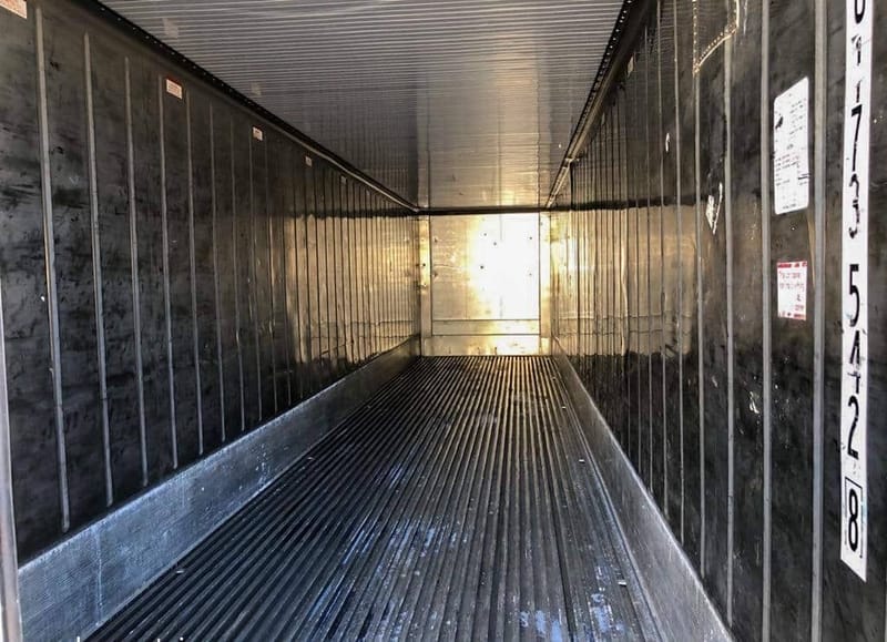 Contenedor marítimo aislado 40’ High Cube – Usado détail 2