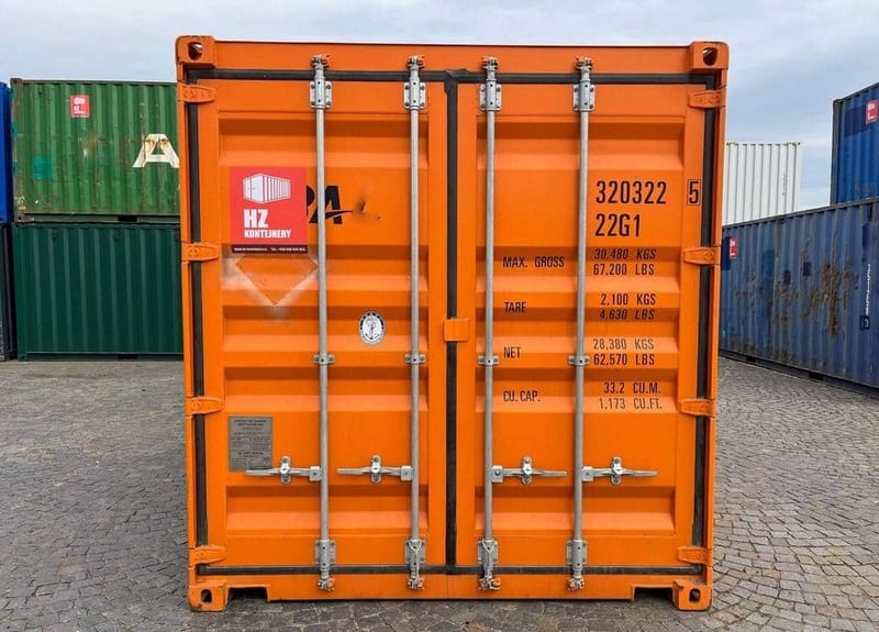 Contenedor marítimo 20’ Multi-Trip – 320 322-5 détail 4