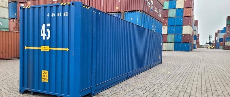 Contenedor 45’ High Cube Pallet Wide – One Trip – IICL 6 détail 2