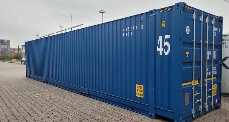 Contenedor 45’ High Cube Pallet Wide – One Trip – IICL 6 détail 1