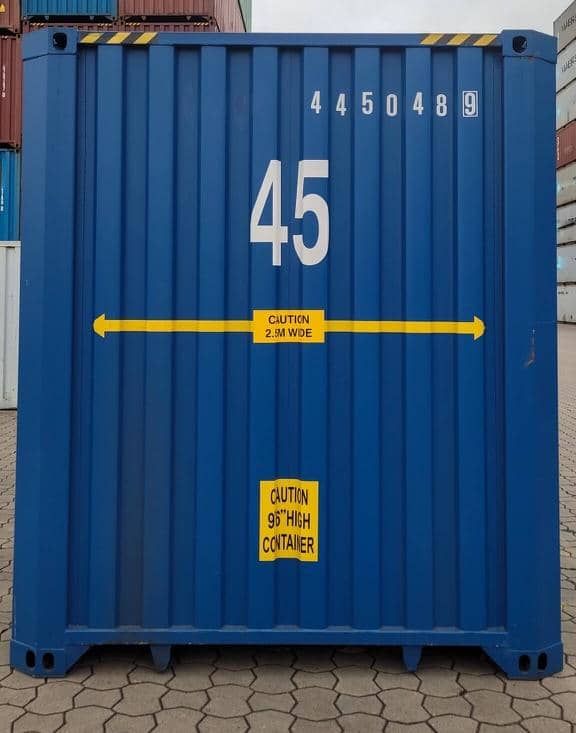 Contenedor 45’ High Cube Pallet Wide – One Trip – IICL 6 détail 4