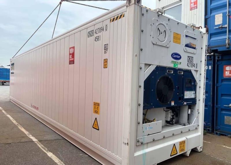 Contenedor Frigorífico / Congelador 40’ HC IICL6 – Carrier PrimeLINE détail 2