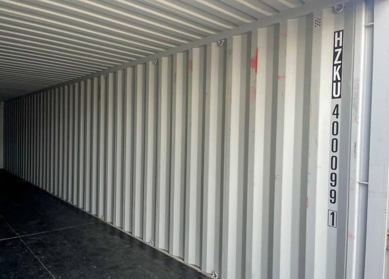 Contenedor Marítimo 40’ One Trip – Calidad IICL6 détail 10