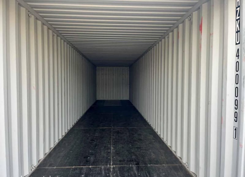 Contenedor Marítimo 40’ One Trip – Calidad IICL6 détail 13