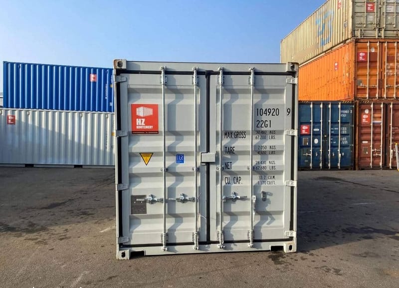 Contenedor de Almacenamiento 20’ – Calidad IICL6 détail 7