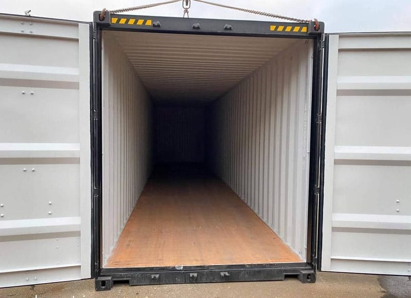 Contenedor Marítimo 40’ High Cube Negro – IICL6 détail 9