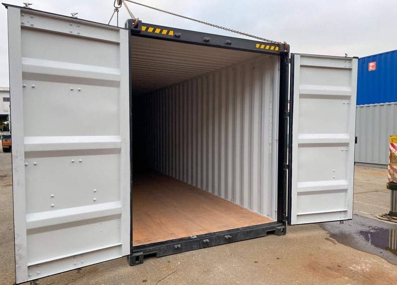 Contenedor Marítimo 40’ High Cube Negro – IICL6 détail 10