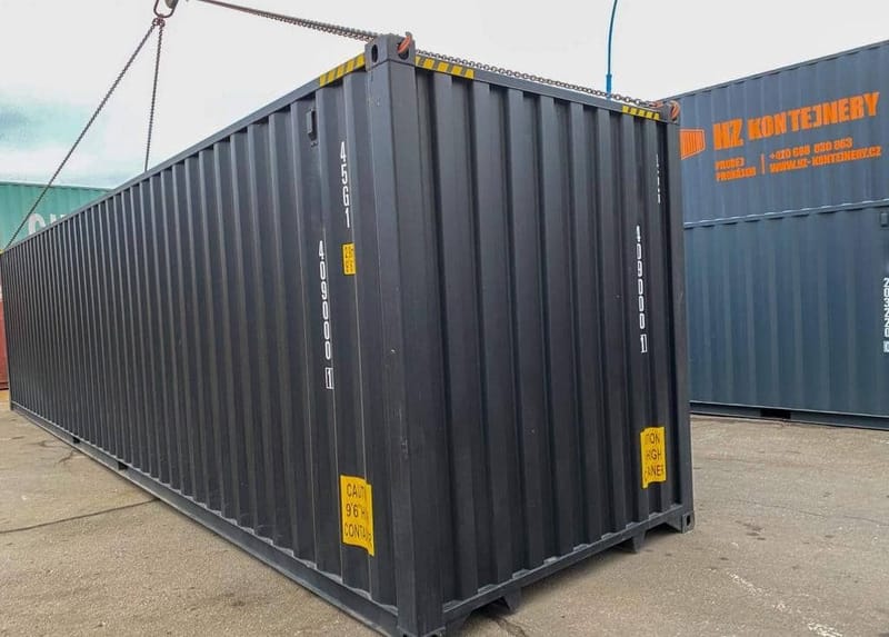 Contenedor Marítimo 40’ High Cube Negro – IICL6 détail 5