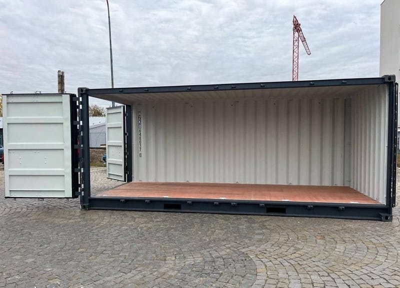 Contenedor marítimo 20’ Open Side IICL6 – HZKU 648 037-0 détail 11