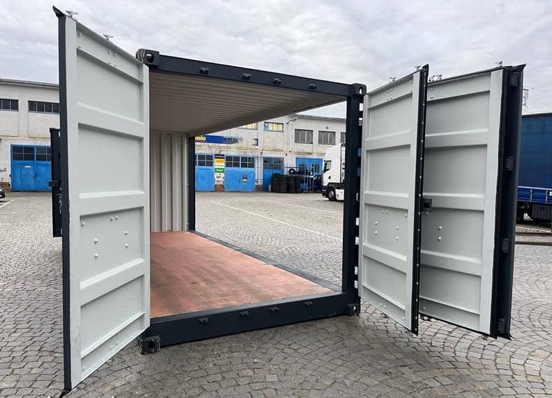 Contenedor marítimo 20’ Open Side IICL6 – HZKU 648 037-0 détail 9