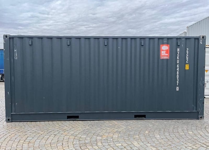 Contenedor marítimo 20’ Open Side IICL6 – HZKU 648 037-0 détail 7