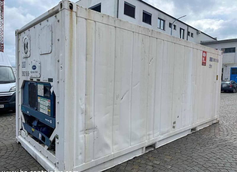 Contenedor marítimo aislado de 20 pies – Cargo Worthy