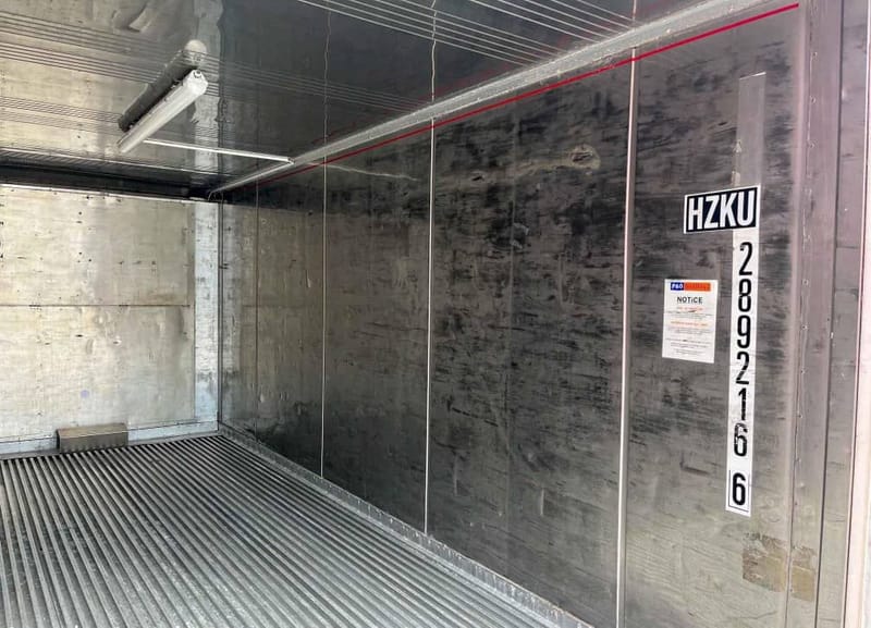 Contenedor marítimo aislado de 20 pies – Cargo Worthy détail 12