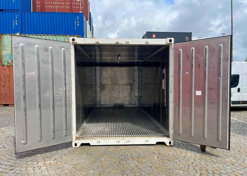 Contenedor marítimo aislado de 20 pies – Cargo Worthy détail 14