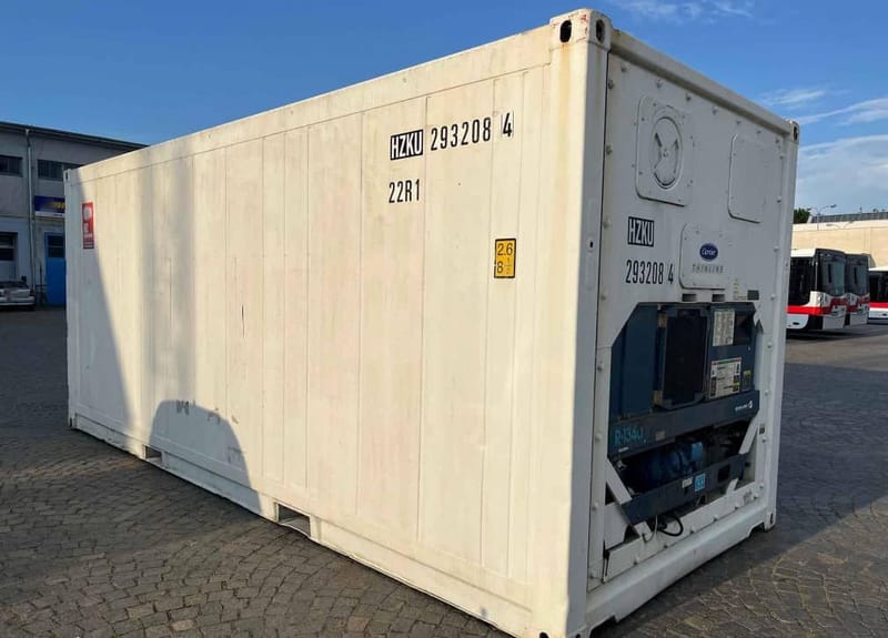 Contenedor frigorífico 20 pies – Carrier Thinline | HZKU 293 208-4