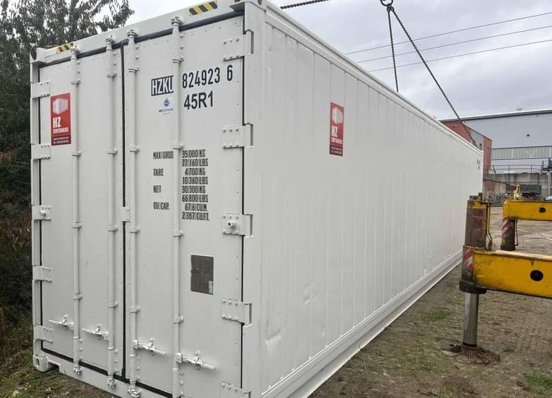 Contenedor frigorífico 40’ High Cube de ocasión – HZKU 824 923-6 détail 2