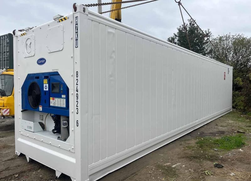 Contenedor frigorífico 40’ High Cube de ocasión – HZKU 824 923-6 détail 1