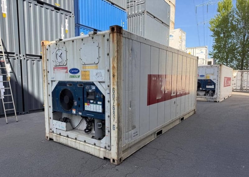 Contenedor frigorífico 20’ Cargo Worthy – Sin pintura | 607 687-6 détail 1
