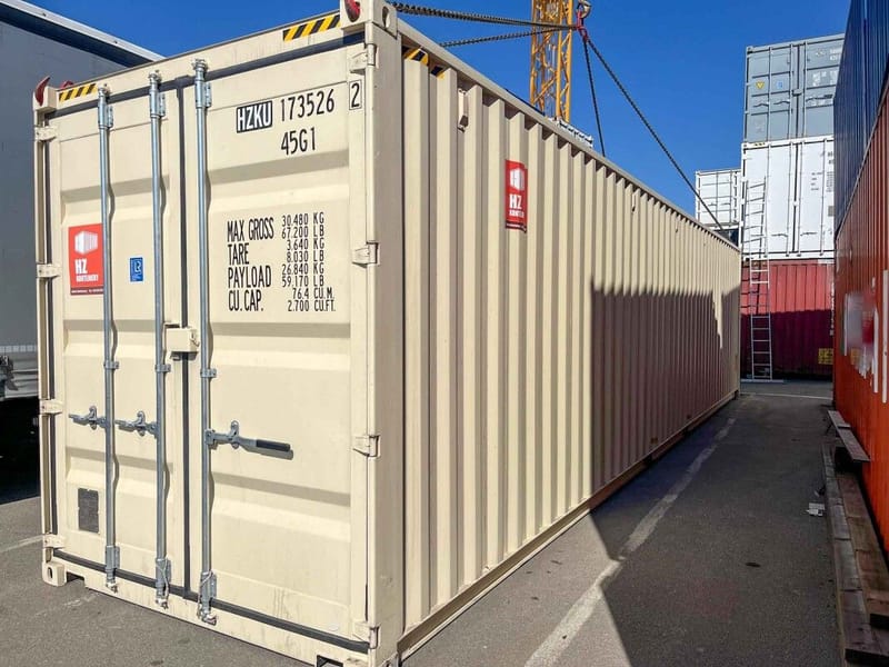 CONTENEDOR MARÍTIMO 40’ HIGH CUBE IICL6 – 12 M