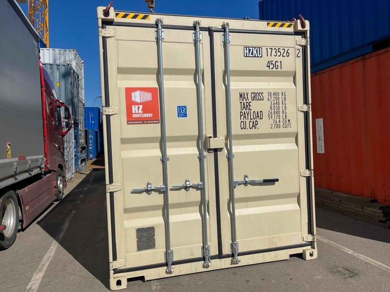 CONTENEDOR MARÍTIMO 40’ HIGH CUBE IICL6 – 12 M détail 3