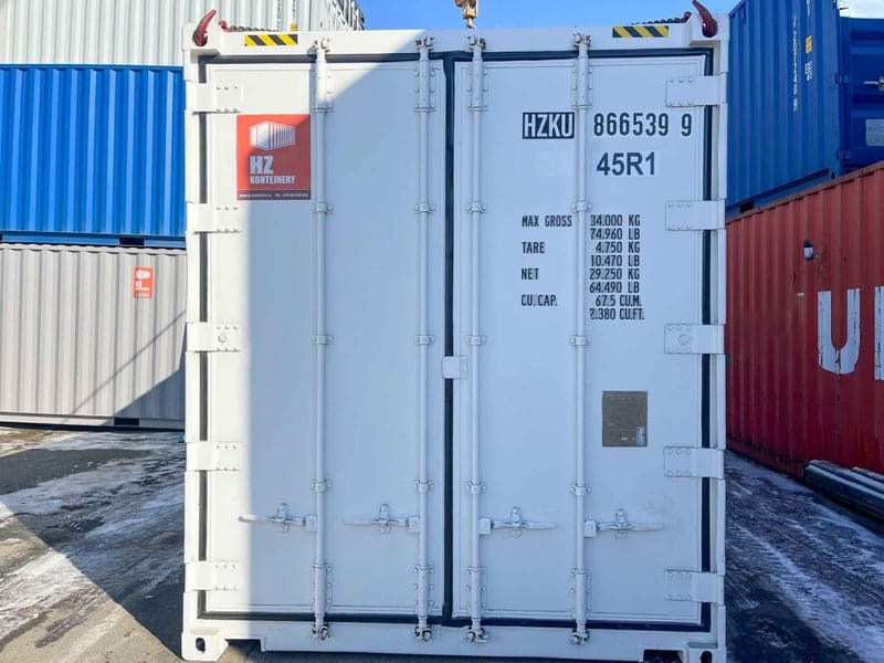 Contenedor frigorífico 40' HC – Blanco RAL 9010 detalle 4